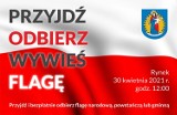Przyjdź na wolsztyński rynek i odbierz flagę!