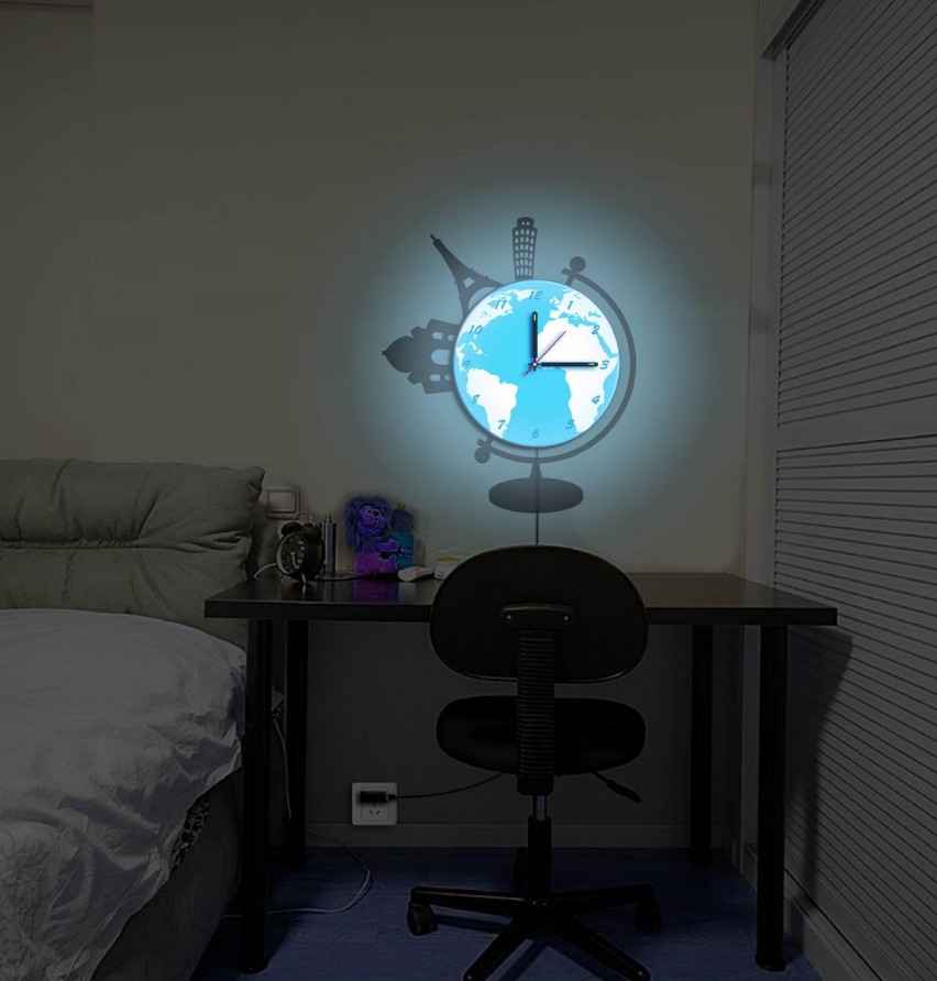 Lampy, zegary i  naklejki dekoracyjne ścienne - Zrób to Sam - DIY