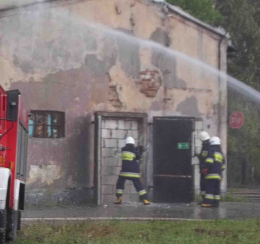 Spłonął budynek przy ulicy Konopnickiej - rozbiórka
