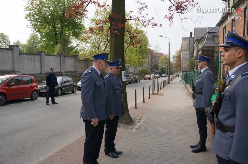 Policjanci uczcili pamięć Marka Sienickiego