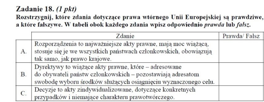 11 maja uczniowie napiszą maturę 2012 z WOS-u. Na naszej...