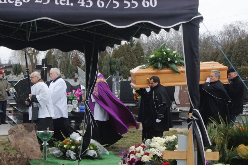 Pogrzeb rowerzysty zabitego w Pabianicach