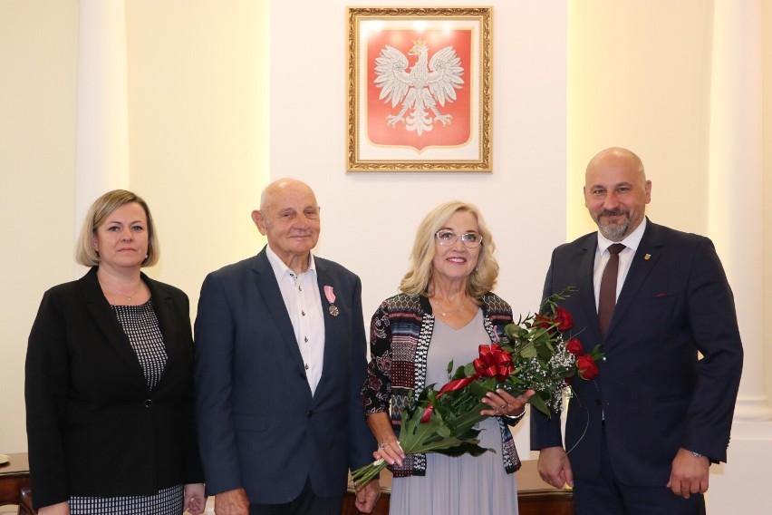Państwo Halina i Florian Siuda świętowali jubileusz 50-lecia małżeństwa