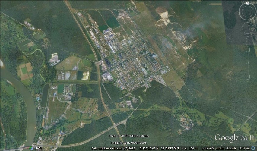 Pulawy Na Zdjeciach Satelitarnych Z Google Earth Pulawy Nasze Miasto