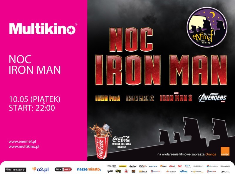 KONKURS: Wygraj bilety na ENEMEF: Noc z Iron Manem w Multikinie [ROZWIĄZANY]