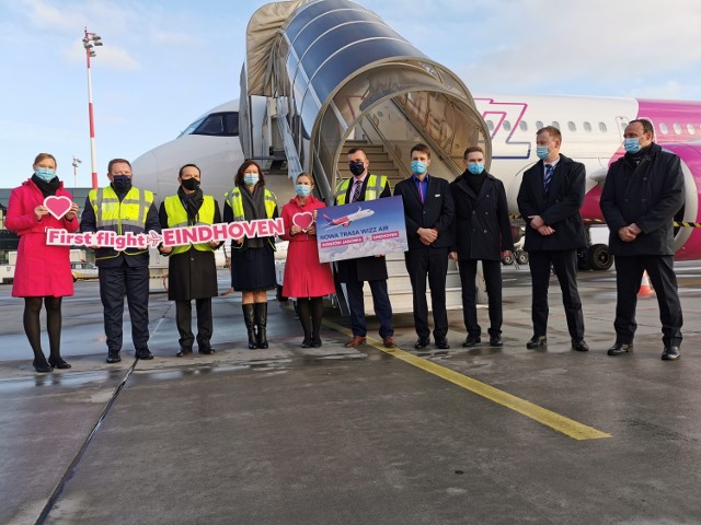 Na lotnisku w Jasionce pojawił się kolejny przewoźnik - Wizz Air. A wraz z nim nowa linia - do Eindhoven w Holandii.