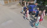 Lato w Oświęcimiu w kamerach Google Street View. Oświęcimianie w dziwnych sytuacjach. ZDJĘCIA