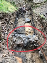 W ubiegłym tygodniu na Zamku Grodno w Zagórzu Śląskim prowadzone były kolejne badania archeologiczne