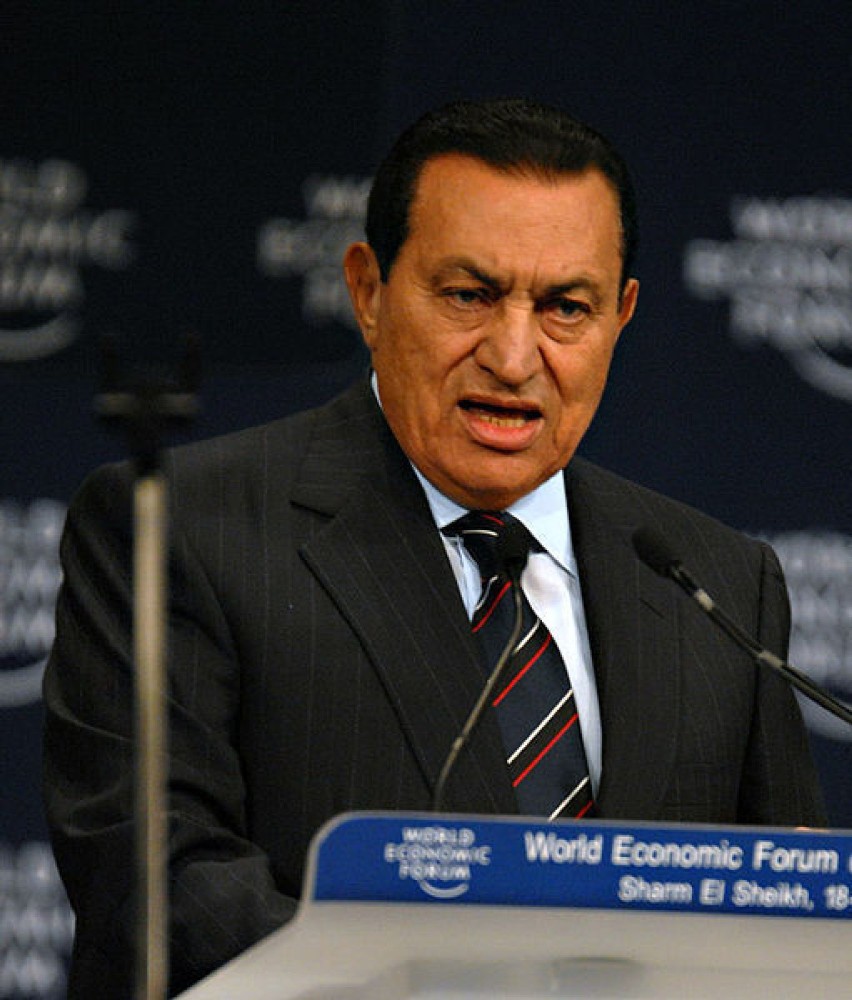 Hosni Mubarak. Były egipski przywódca oskarżony jest o...