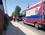 Wypadek na Plebiscytowej w Rydułtowach. Jedna osoba w szpitalu