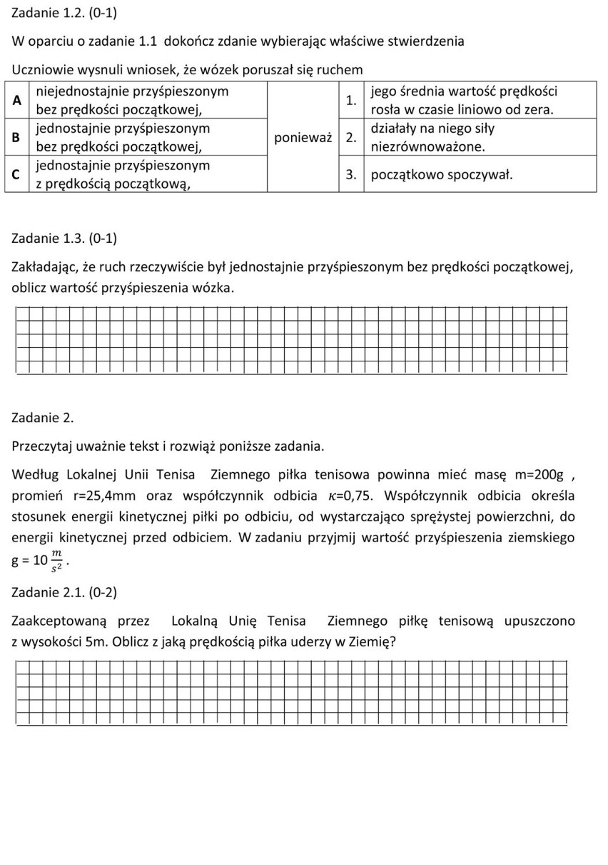 Matura próbna 2020 z fizyki. Rozwiąż zadania, sprawdź swoją wiedzę. Zdaj maturę z Nowinami