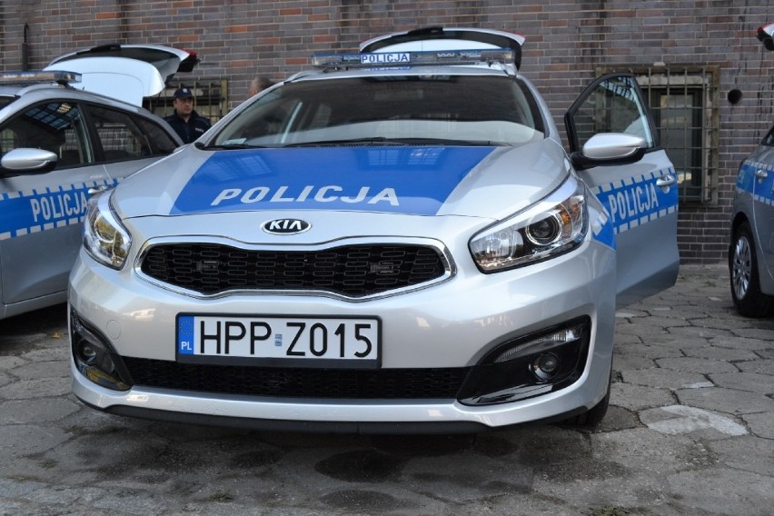 Kia Ceed którą poruszała się policjantka, należy do floty...