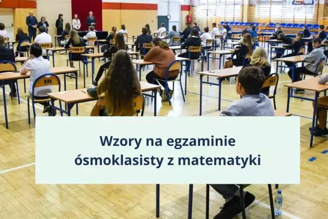 Te wzory warto powtórzyć przed egzaminem ósmoklasisty z matematyki 2023.