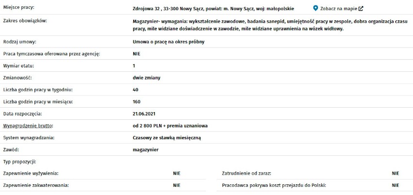 MAGAZYNIER
Numer: S t P r / 2 1 / 0 3 9 0StPr/21/0390