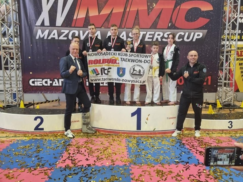 Taekwondo. Sądeczanie zdobyli worek medali na Master Mazovia Cup [ZDJĘCIA]