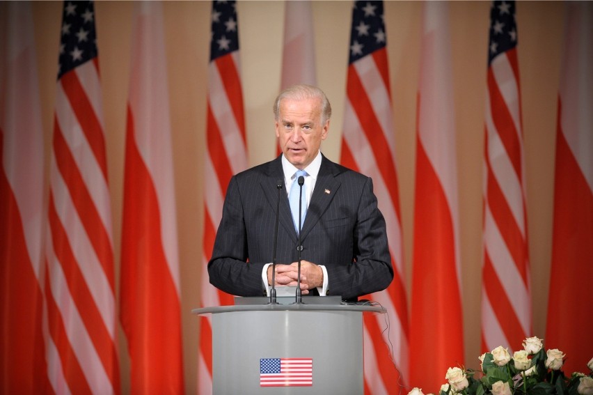 Joe Biden, jako wiceprezydent USA z wizytą w Polsce - 2009...
