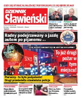 Pierwsza strona "Dziennika Sławieńskiego" 28 kwietnia - Radny ma kłopoty!