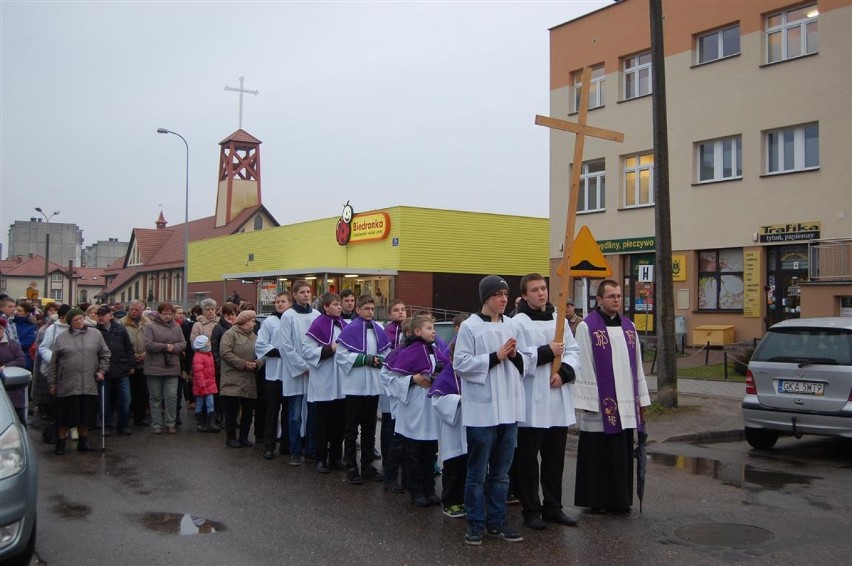 Droga rkzyżow w parafii św. Wojciecha w Kartuzach 27-03-2015