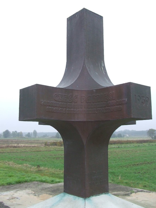 Pomnik poświęcony walkom nad rzeką Wartą w 1939. Fot. Piotr Andrzejak