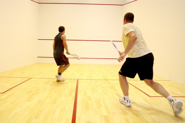 Wśród wydarzeń sportowych znalazły się drużynowe mistrzostwa w squasha