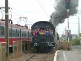 Dożynki Prezydenckie Spała 2012: Oblegany pociąg retro (zdjęcia)