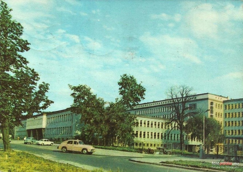 Widok na radomski szpital przy ulicy Tochtermana.