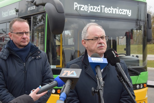 O otrzymanym dofinansowaniu poinformował na konferencji prasowej Czesław Renkiewicz, prezydent Suwałk