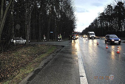 Śmiertelny wypadek na wysokości skrzyżowania DK81 z ul. Publiczną w  Orzeszu  - Woszczycach[ZDJĘCIA]
