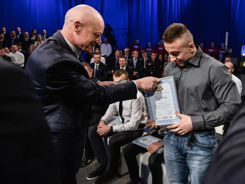 Konrad Noga odebrał nagrodę na Gali Plebiscytu Sportowego...