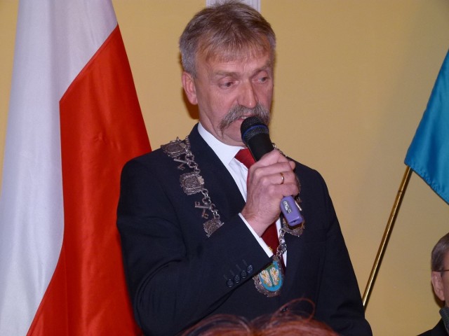 Burmistrz Krzysztof Kaliński