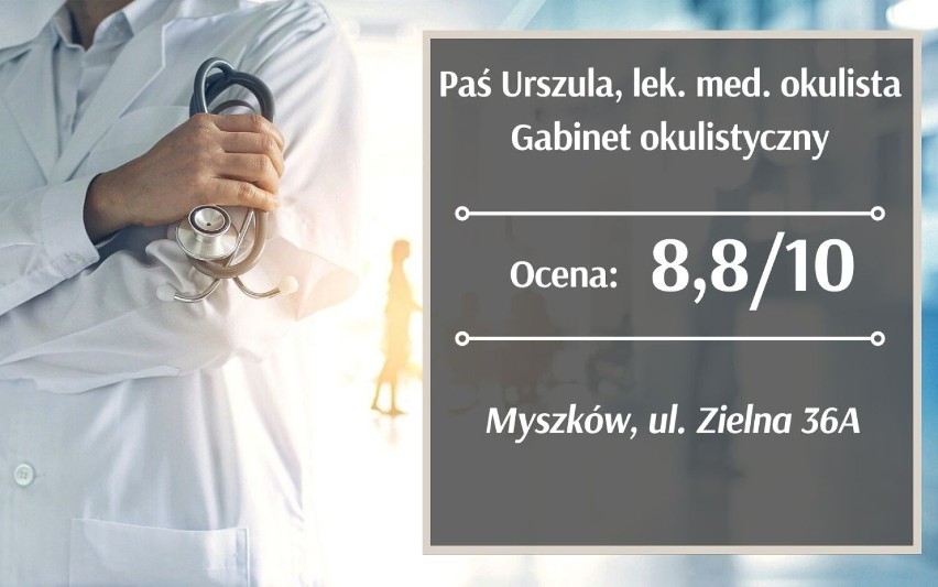 Najlepsi lekarze w Myszkowie - sprawdź LISTĘ polecanych medyków. Znasz ich? Może warto sprawdzić! Oto lokalni laureaci Orłów Medycyny