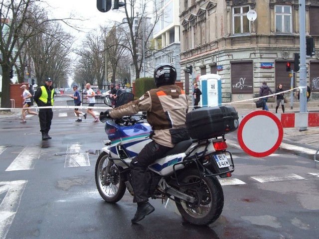 Maraton sparaliżował Łódź