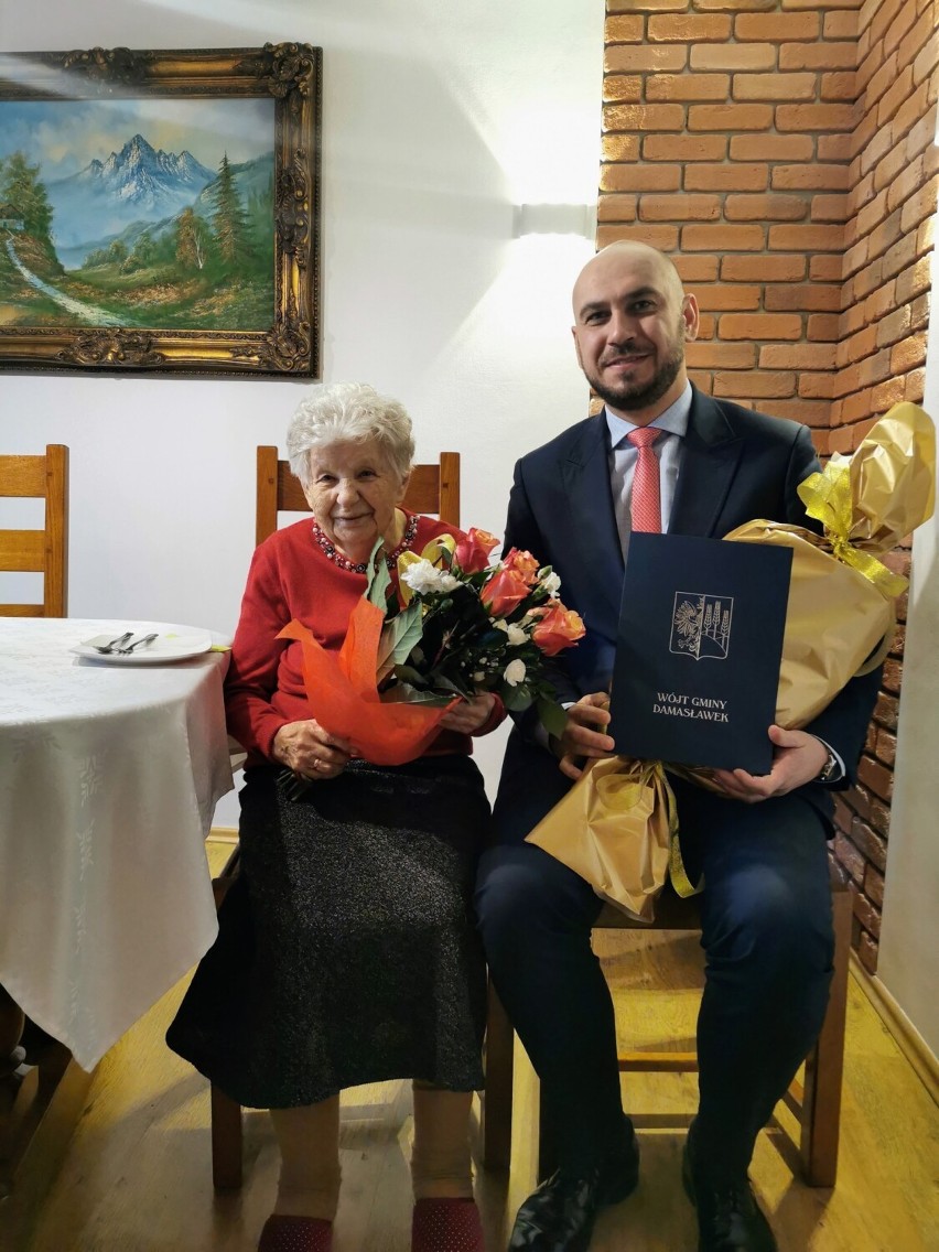 Jubilatka z gminy Damasławek. Pani Krystyna świętowała swoje 95. urodziny 