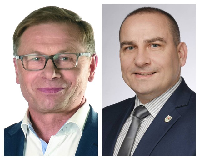 Wybory prezydenckie w Polsce mają się odbyć 10 maja. Sprzeciwiają się temu samorządowcy, którzy napisali w tej sprawie sprzeciw do rządu. Na zdjęciu Tadeusz Czajka - wójt Tarnowa Podgórnego (z lewej) i Krzysztof Wolny - burmistrz Międzychodu.