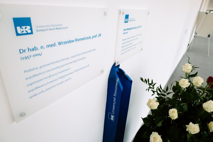 Odsłonięta została tablica upamiętniająca doktora Wrzesława Romańczuka, prof. UR
