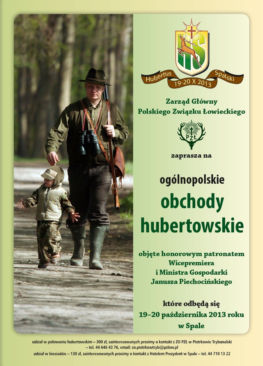 Hubertus Spalski 2013. Zobacz program 14. edycji Hubertusa