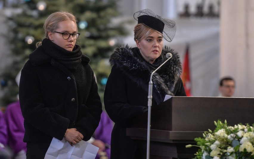 Pogrzeb Pawła Adamowicza w Bazylice Mariackiej w Gdańsku 19.01.2019. Wzruszające mowy Magdaleny i Antoniny Adamowicz