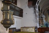 Ołtarz XVIII wieczny wyjechał z sieradzkiego klasztoru ZDJĘCIA