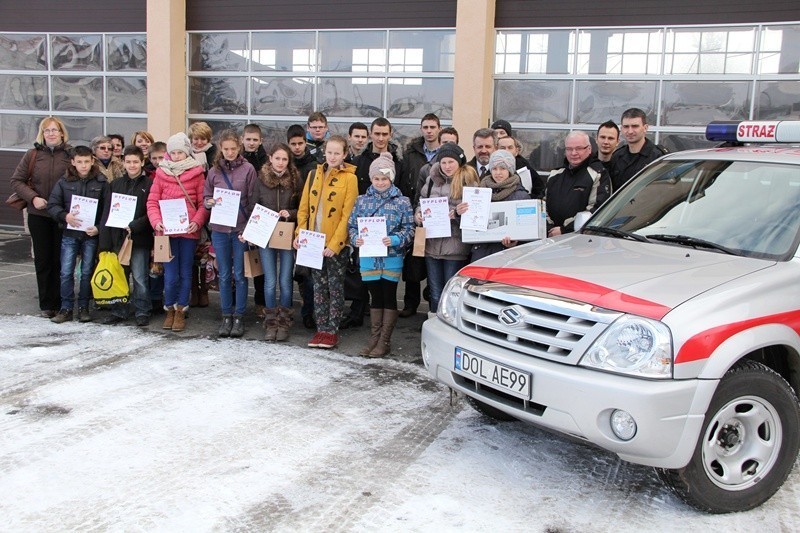 Syców: Nagrody dla najlepszych z wiedzy pożarniczej