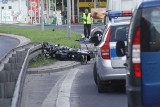 Tragedia na ul. Partyzantów - motocyklista nie żyje