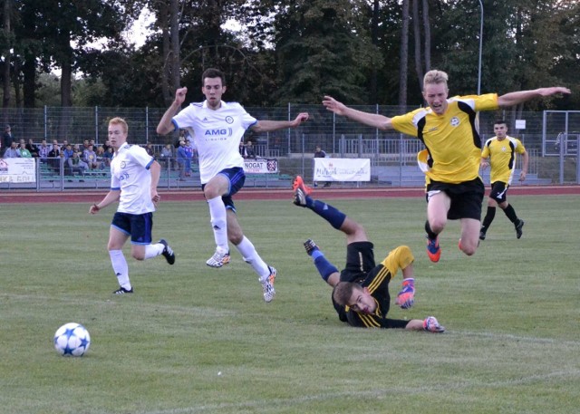 5 września 2015 r. Pomezania - Grom 0:0 w meczu V ligi.