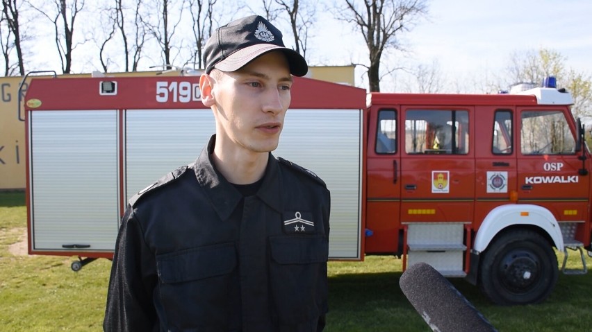 Tak działa Młodzieżowa Drużyna Pożarnicza przy OSP Kowalki w gminie Rypin. Zobacz wideo