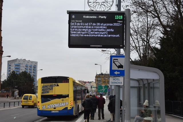 Od 17 stycznia komunikacja miejska będzie jeździła wg specjalnych (zastępczych) rozkładów jazdy