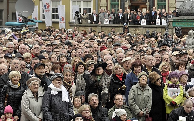 Zdjęcie gdańszczan wykonano przy okazji premiery Encyklopedii Gdańska