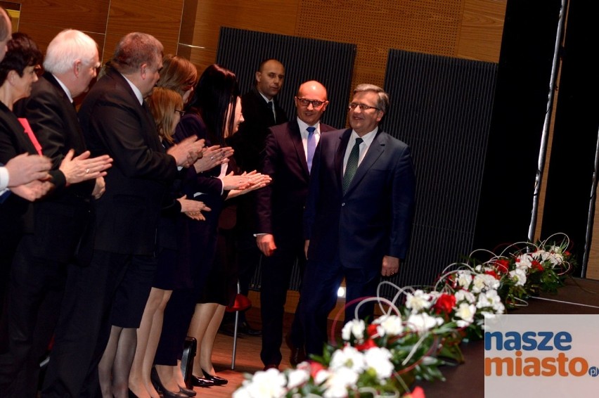Prezydent RP Bronisław Komorowski odwiedził Włocławek [ZDJĘCIA, WIDEO]
