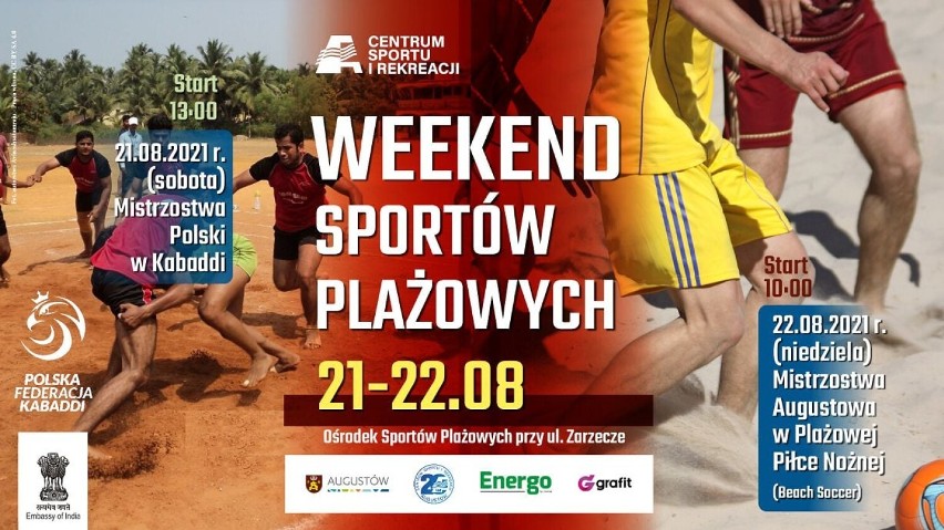 Mistrzostwa Polski w Kabaddi w Augustowie. To pierwsza taka rywalizacja w naszym regionie [Program]