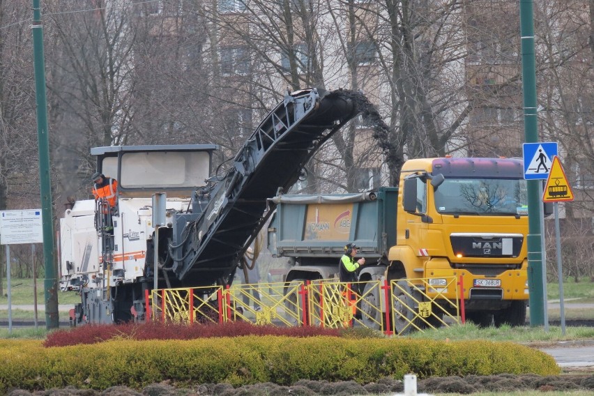 Ulica Piłsudskiego w Dąbrowie Górniczej została wyłączona z...