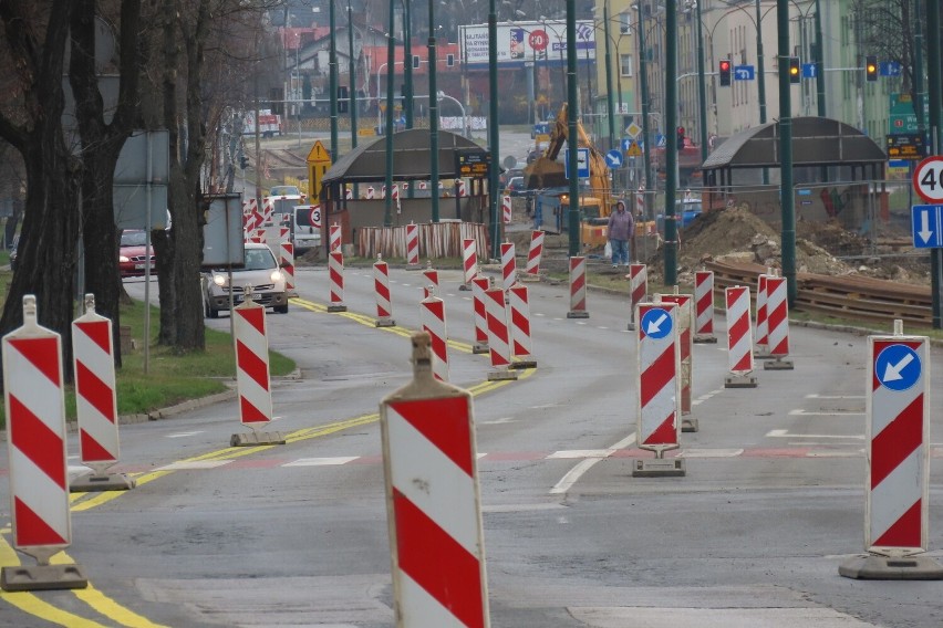 Ulica Piłsudskiego w Dąbrowie Górniczej została wyłączona z...