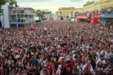 Euro 2012: Mecz Czechy - Polska. Strefa Kibica w Poznaniu była pełna! [ZDJĘCIA]