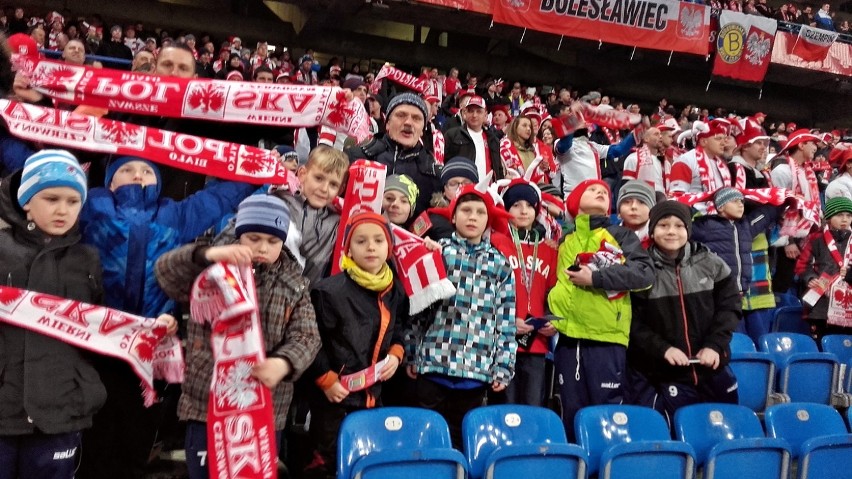 Młodzi piłkarze ze Stargardu kibicowali w Poznaniu reprezentacji Polski